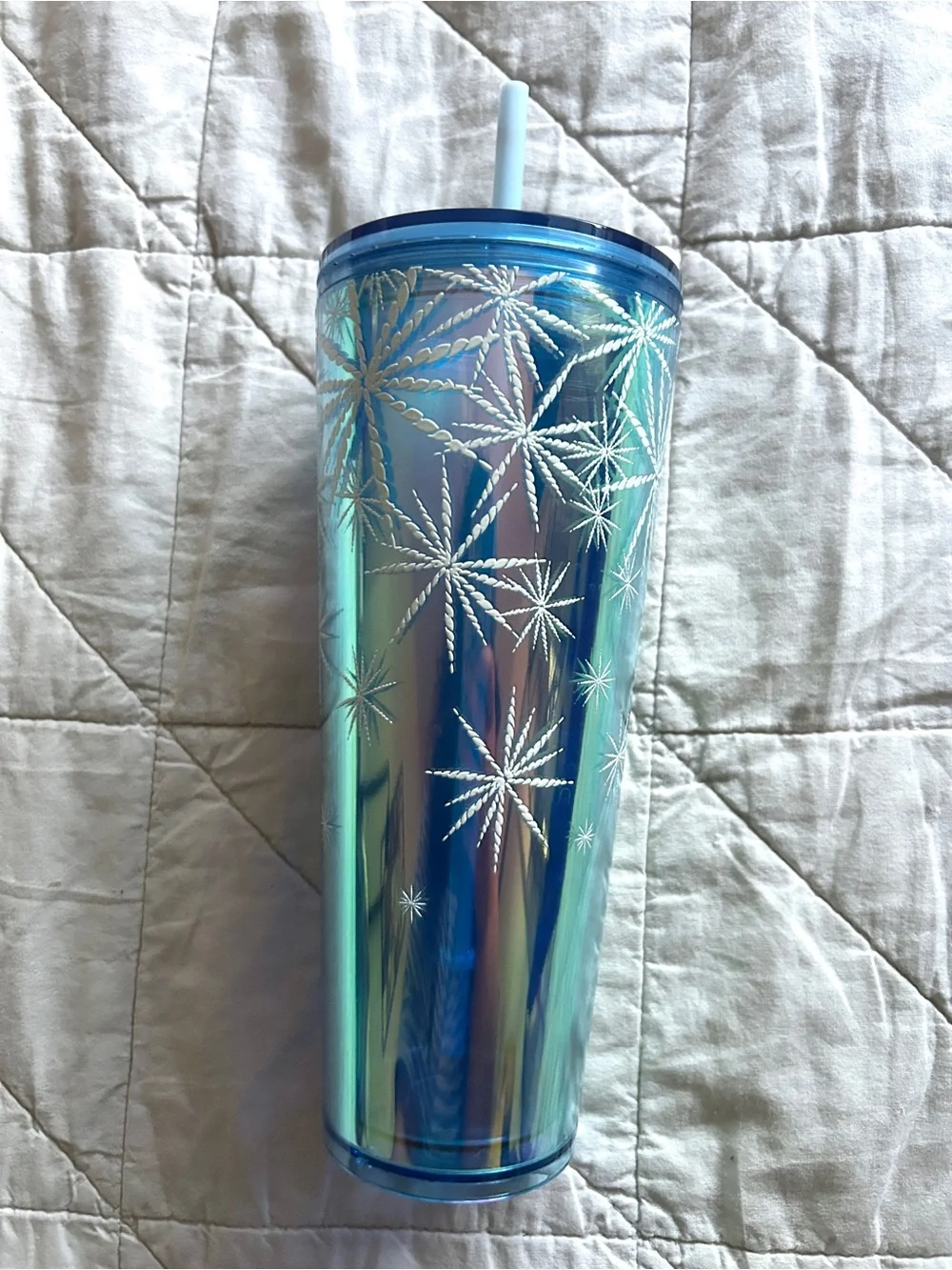 Starbucks Blue Iridescent Tumbler